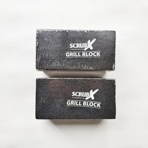 NEW Lot of 2 Janico ScrubX Grill Cleaning Brick Stone for Barbecue BBQ Griddle